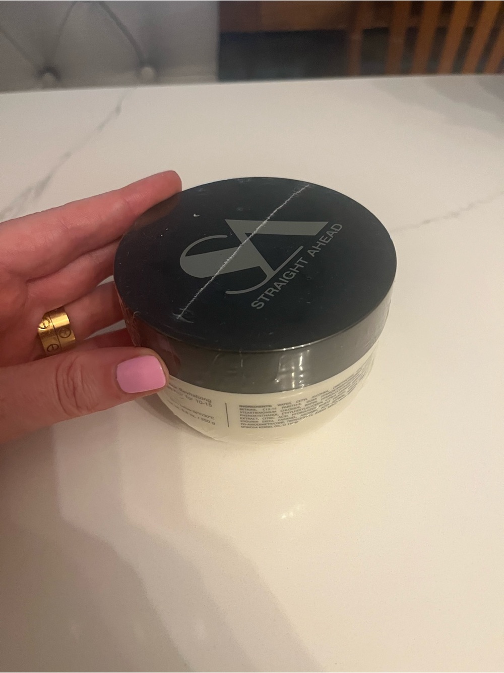 Keratin Hair Mask with Argan Oil & Biotin - Cream - Picture 2 of 2
